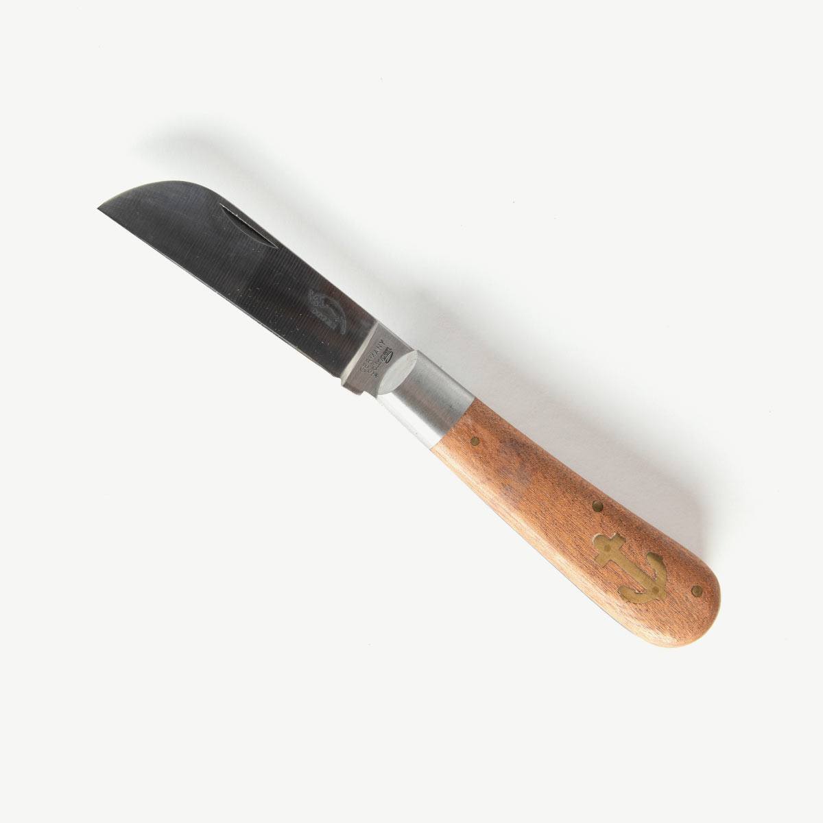Otter-Messer Anchor Sailor's Knife Dark Wood Special – Hand-Eye Supply