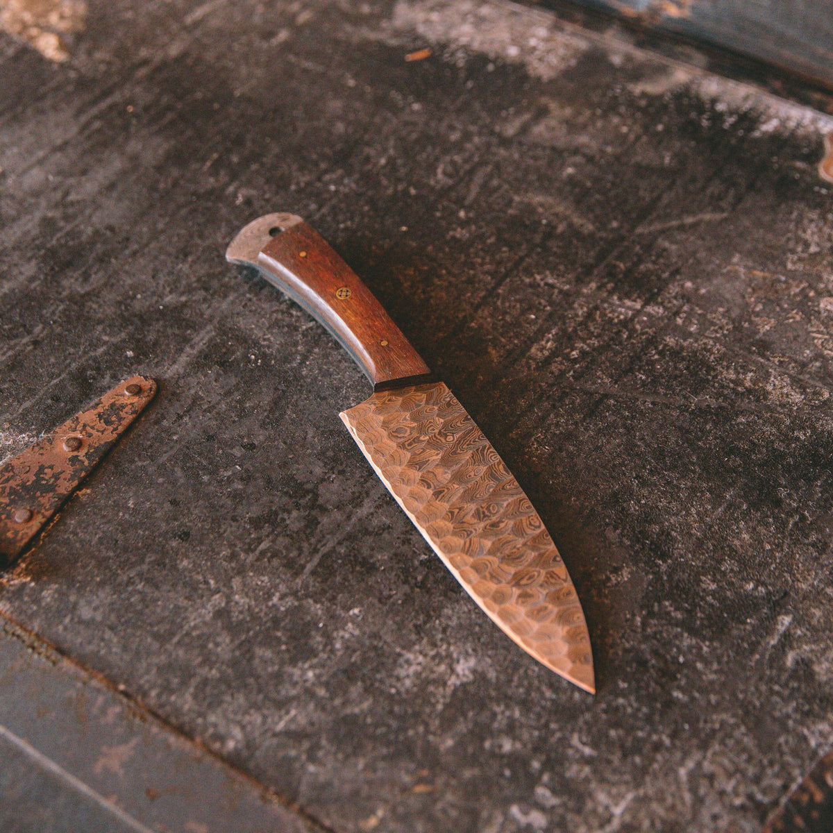 Damascus Lockback Knife – Bradley Mountain