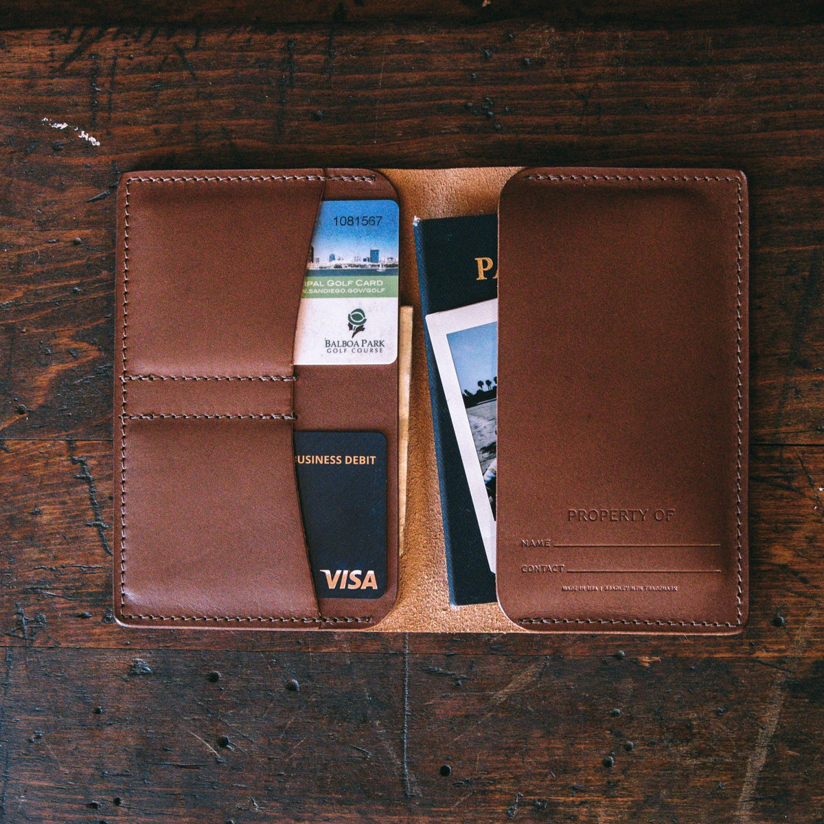 Adventure Billfold Wallet - Brown – Bradley Mountain