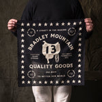 Quality Goods Bandana - Black Accessories Bradley Mountain 