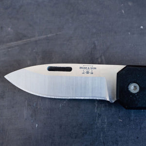Slim Clip Knife - Black Bradley Mountain 