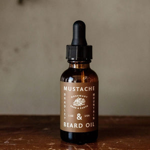 Mustache & Beard Oil - Rosemary & Sage Bradley Mountain 