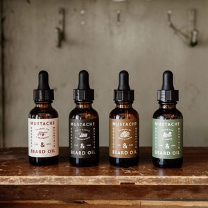 Mustache & Beard Oil - Rosemary & Sage Bradley Mountain 