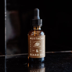 Mustache & Beard Oil - Rosemary & Sage Bradley Mountain 