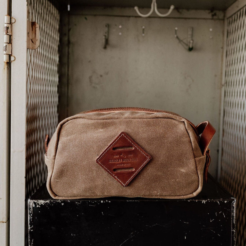 Dopp Kit - Brush Brown Accessories Bradley Mountain 