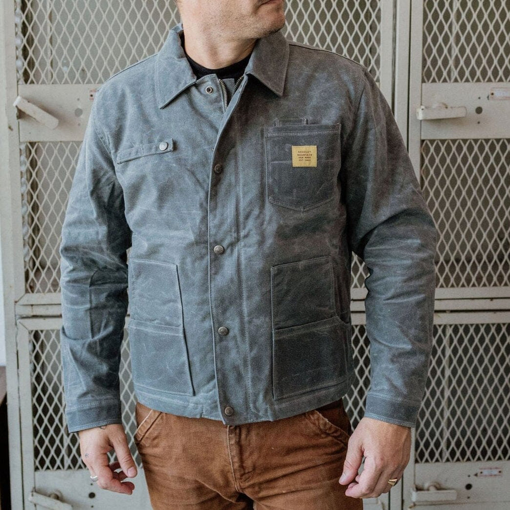 Cabin Jacket w/ Zipper - Charcoal Bradley Mountain 