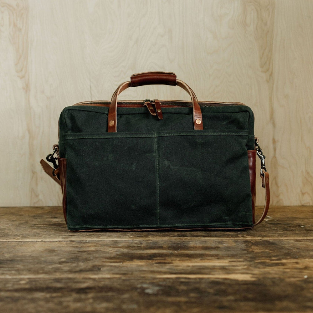 Courier Briefcase - Forest Bradley Mountain 