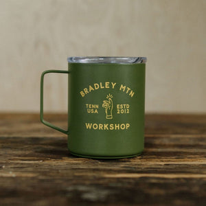 Green Camp Mug Bradley Mountain 