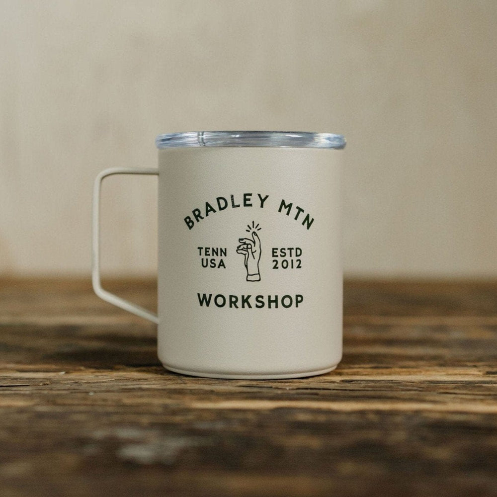 Tan Camp Mug Bradley Mountain 