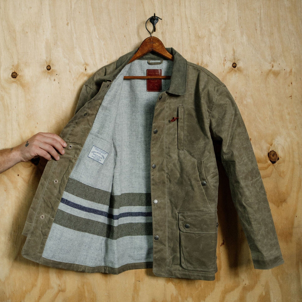 Field Jacket - Waxed Tan Bradley Mountain 