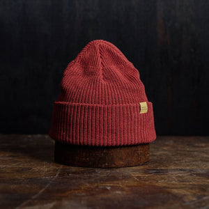 Cotton Watch Cap - Brick Bradley Mountain 