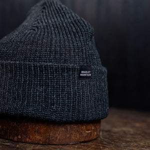 Wool Watch Cap - Obsidian Bradley Mountain 