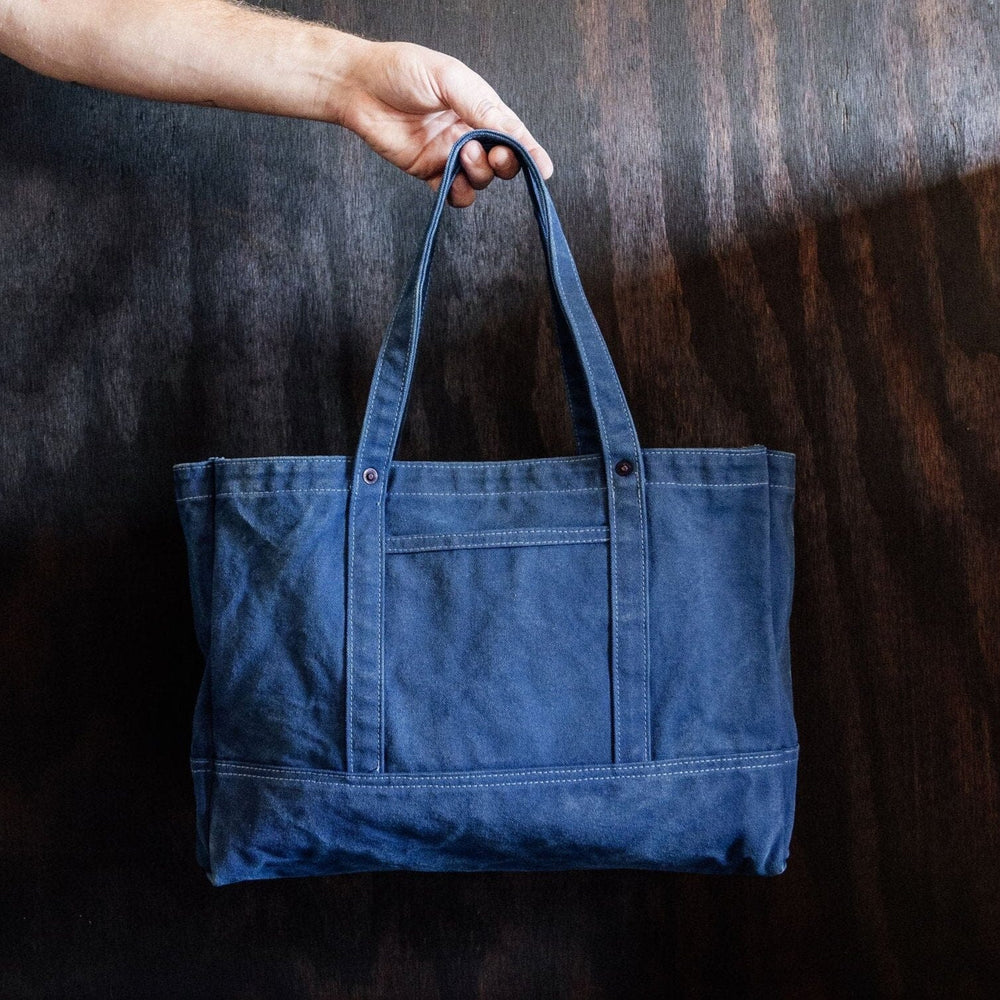 Gaviota Canvas Tote - Indigo Bradley Mountain 