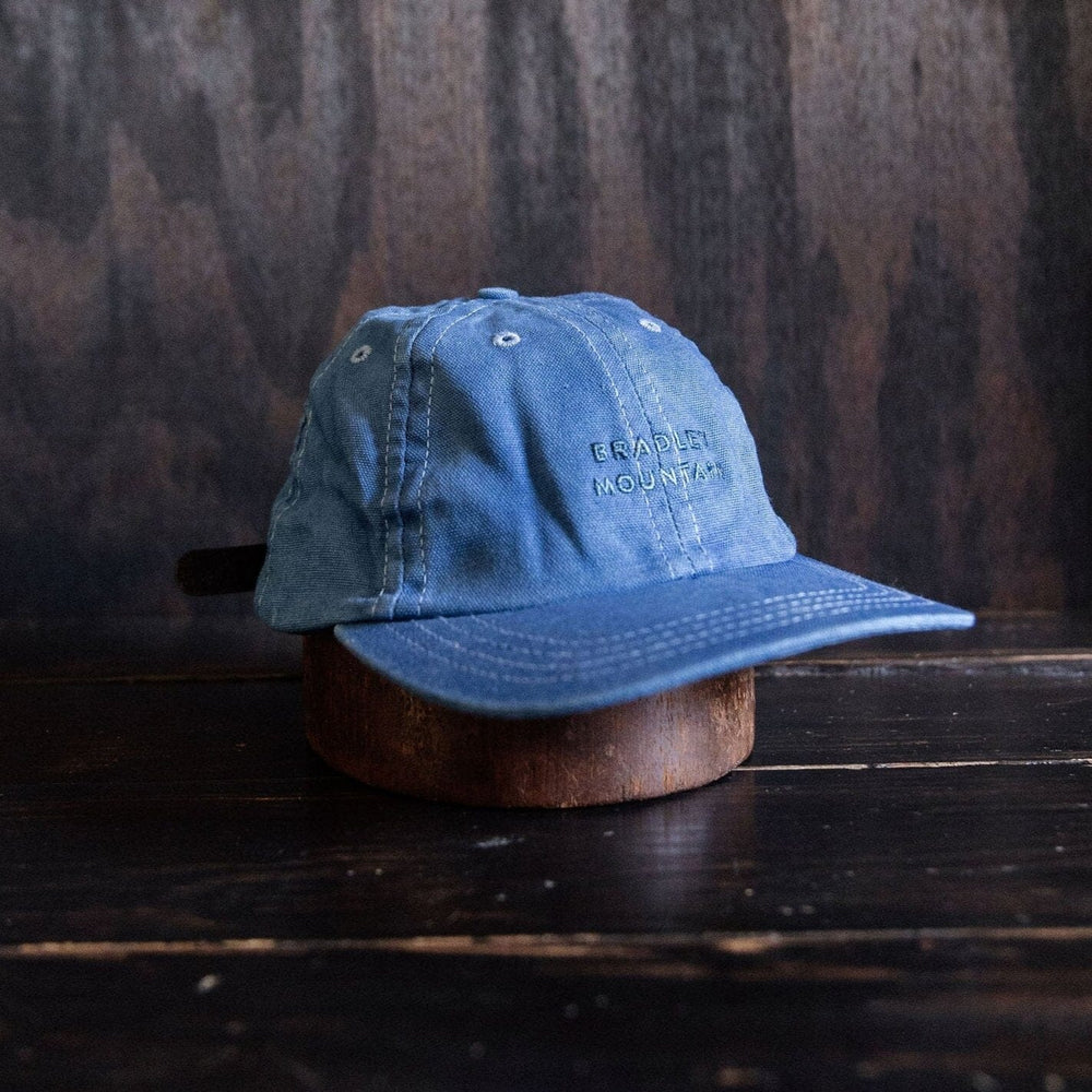 Embroidered Baseball Cap - Indigo Bradley Mountain 