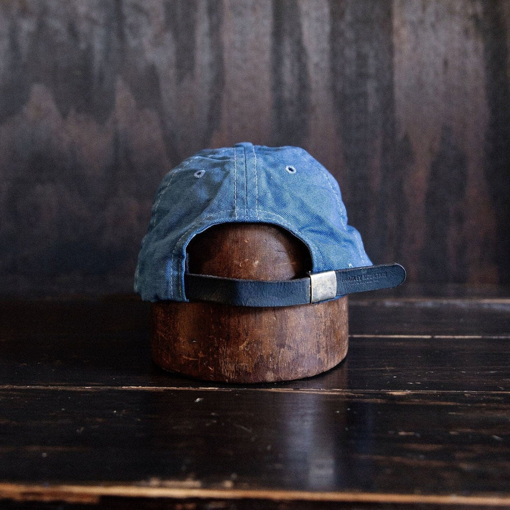 Embroidered Baseball Cap - Indigo Bradley Mountain 