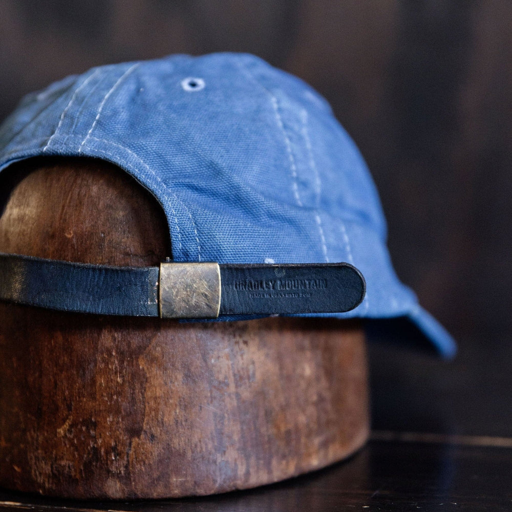 Embroidered Baseball Cap - Indigo Bradley Mountain 