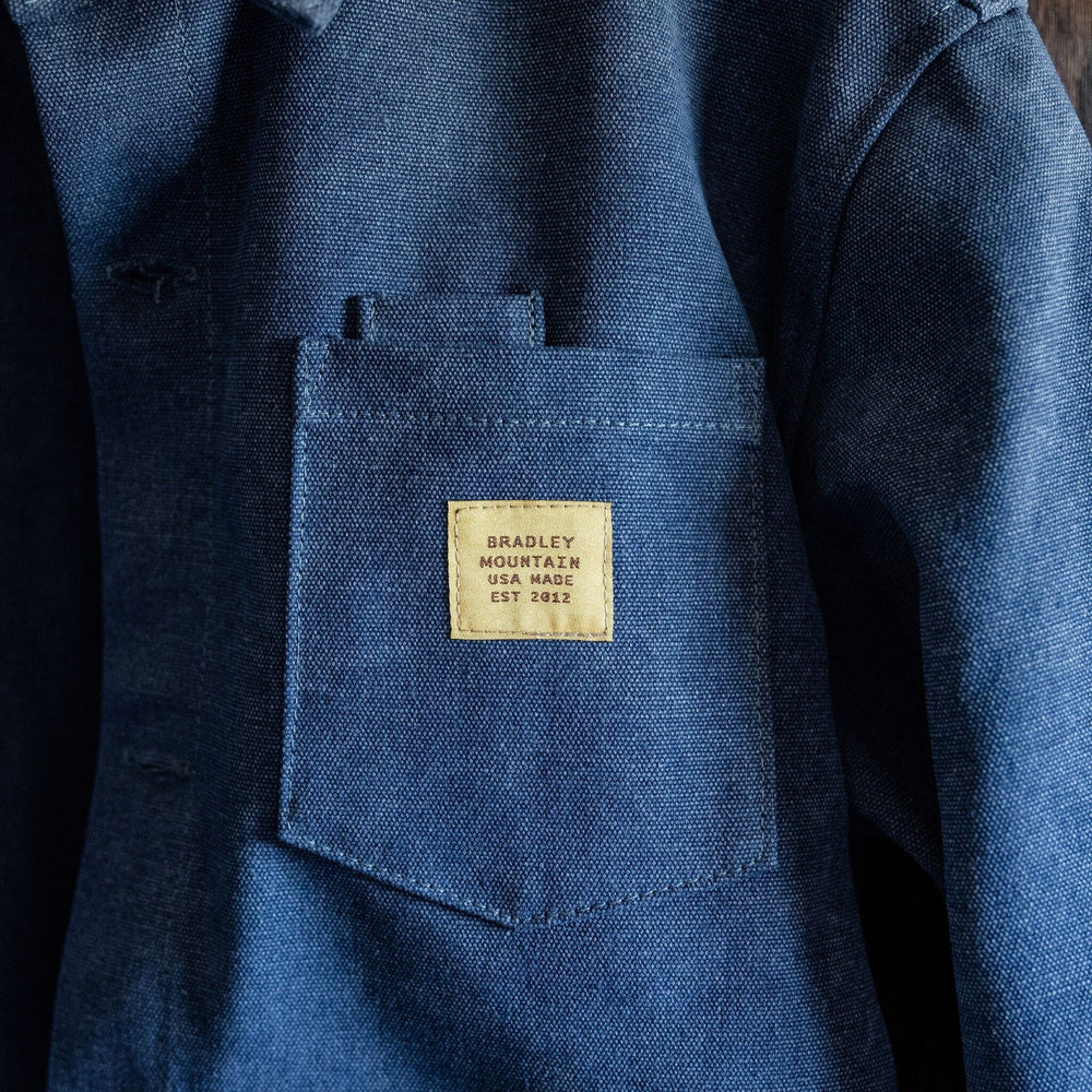 Edison Chore Coat - Stone Washed Indigo Bradley Mountain 