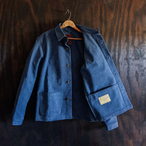 Edison Chore Coat - Stone Washed Indigo Bradley Mountain 