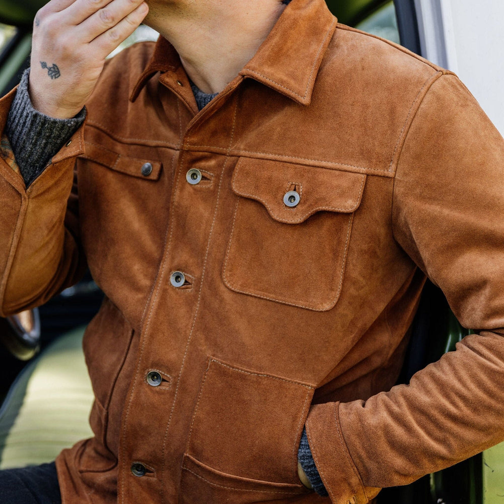 Suede Cabin Jacket Bradley Mountain 