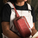 Pointer Crossbody Bag - Dusty Red Accessories Bradley Mountain 