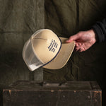 Heritage Trucker Hat - Oatmeal/Navy Rope Bradley Mountain 