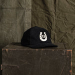 Lucky 13 Applique Hat - Black Cord Bradley Mountain 