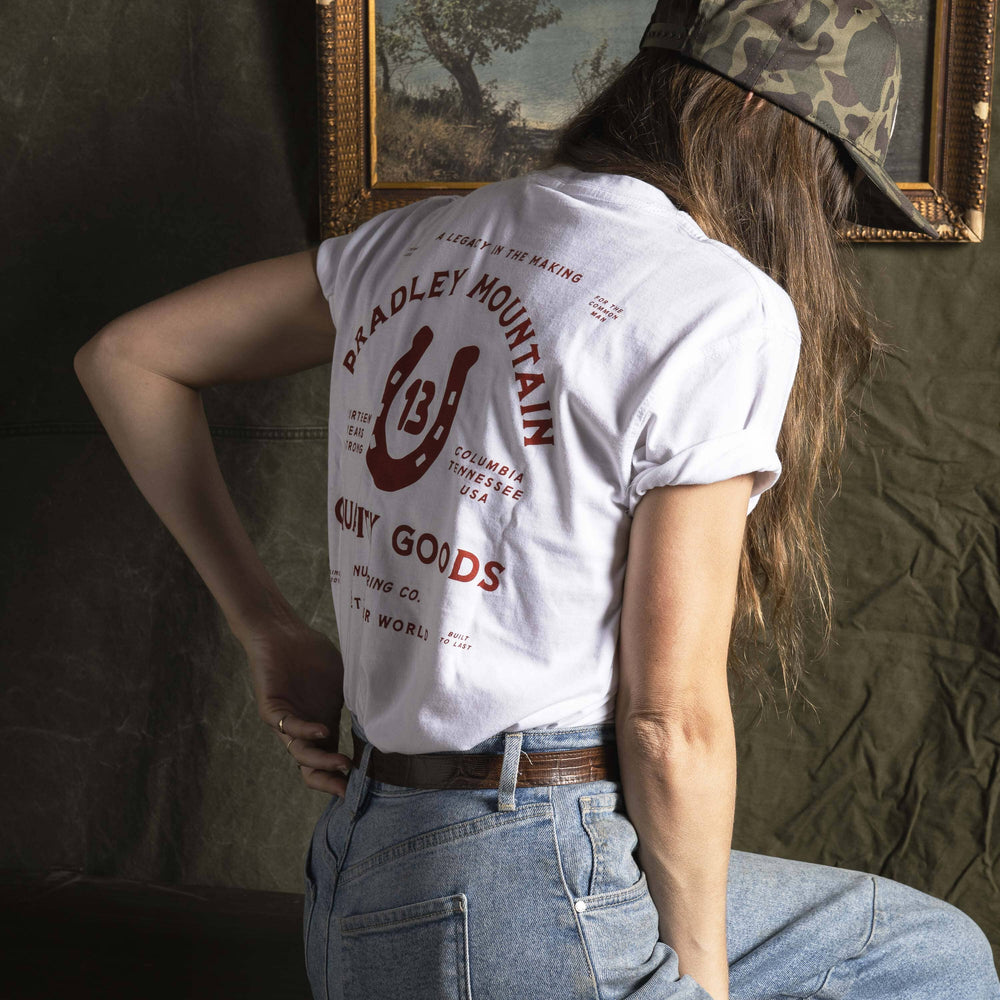 13 Year Legacy Pocket Tee Bradley Mountain 
