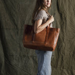 Gaviota Tote - Cognac Bradley Mountain 